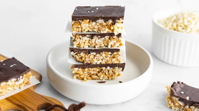 Puffed Peanut Butter Bars